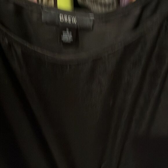 Drew black satin jumpsuit, size Small, NWT - Picture 2 of 3